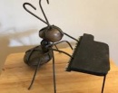 Ant Playing piano